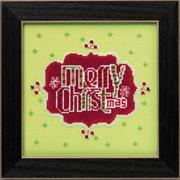 Amylee Weeks Stitched And  Beaded Kits, Merry Christmas